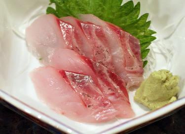 Medai ~ Sashimi Specials ~ Japanese butterfish