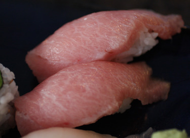 O-Toro ~ Nigiri Specials ~ fatty tuna belly 