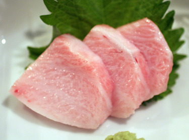 Kuromaguro Toro ~ Sashimi Specials ~ (3 pieces) black tuna belly from Japan