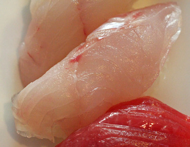 Aka Mebaru ~ Nigiri Specials ~ red rockfish from Japan