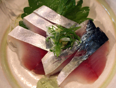 Seki Saba ~ Sashimi Specials ~ mackerel from Japan