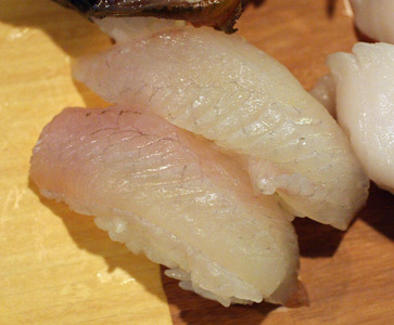 Makokarei ~ Nigiri Specials ~ young flounder from Japan