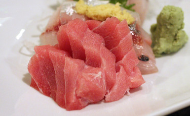 Mebachi Chu-Toro ~ Sashimi Specials ~ medium fatty big-eye tuna from Hawaii