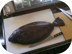 come have some japanese hirame tonight! a beautiful soft texture, and slightly firmer than the local halibut